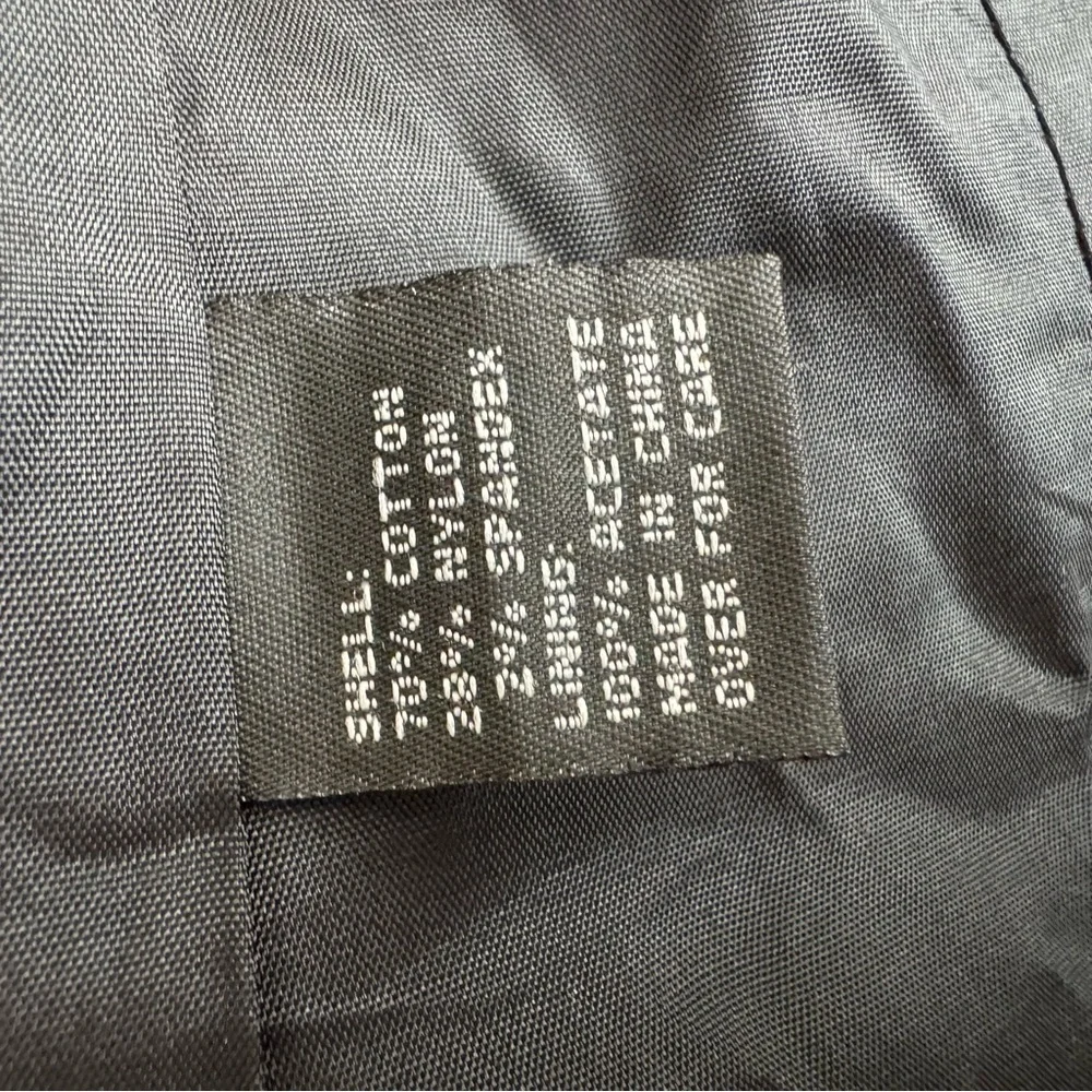 EXPRESS STRUCTURED BLAZER JACKET POCKETS STRETCHY NEW BELTED BLACK OFFICE NIGHT - Picture 3 of 9